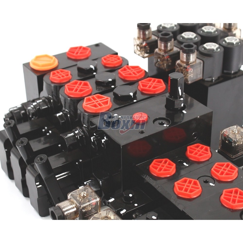 6 Spool Sectional Directional Control Valve DCV100E DCV58 Series detail image